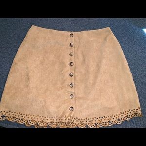 Tan skirt